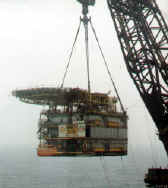 Gannet A Topside Installation